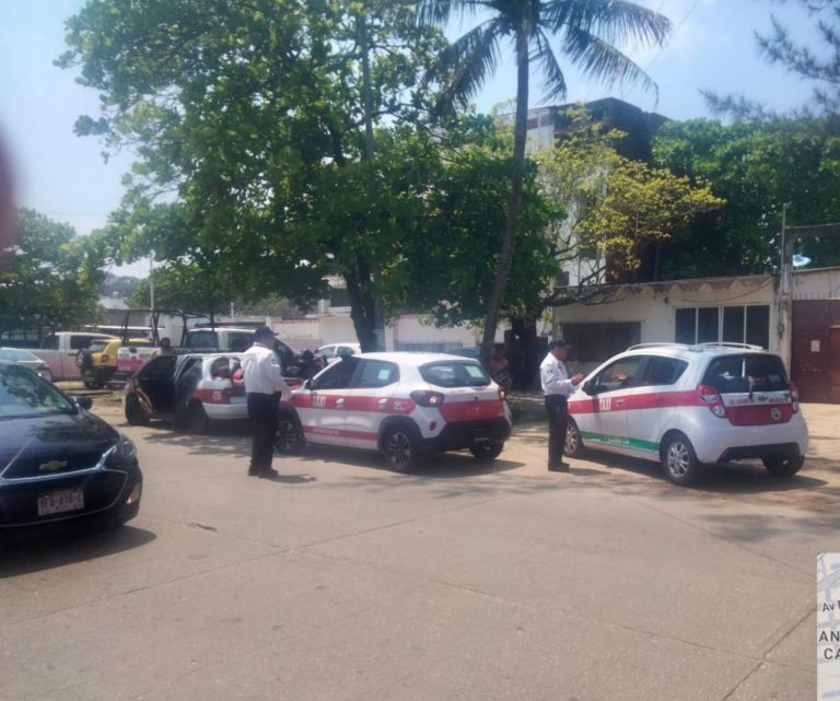 Suman esfuerzos Tránsito del Estado y Policía Municipal por el ordenamiento del transporte